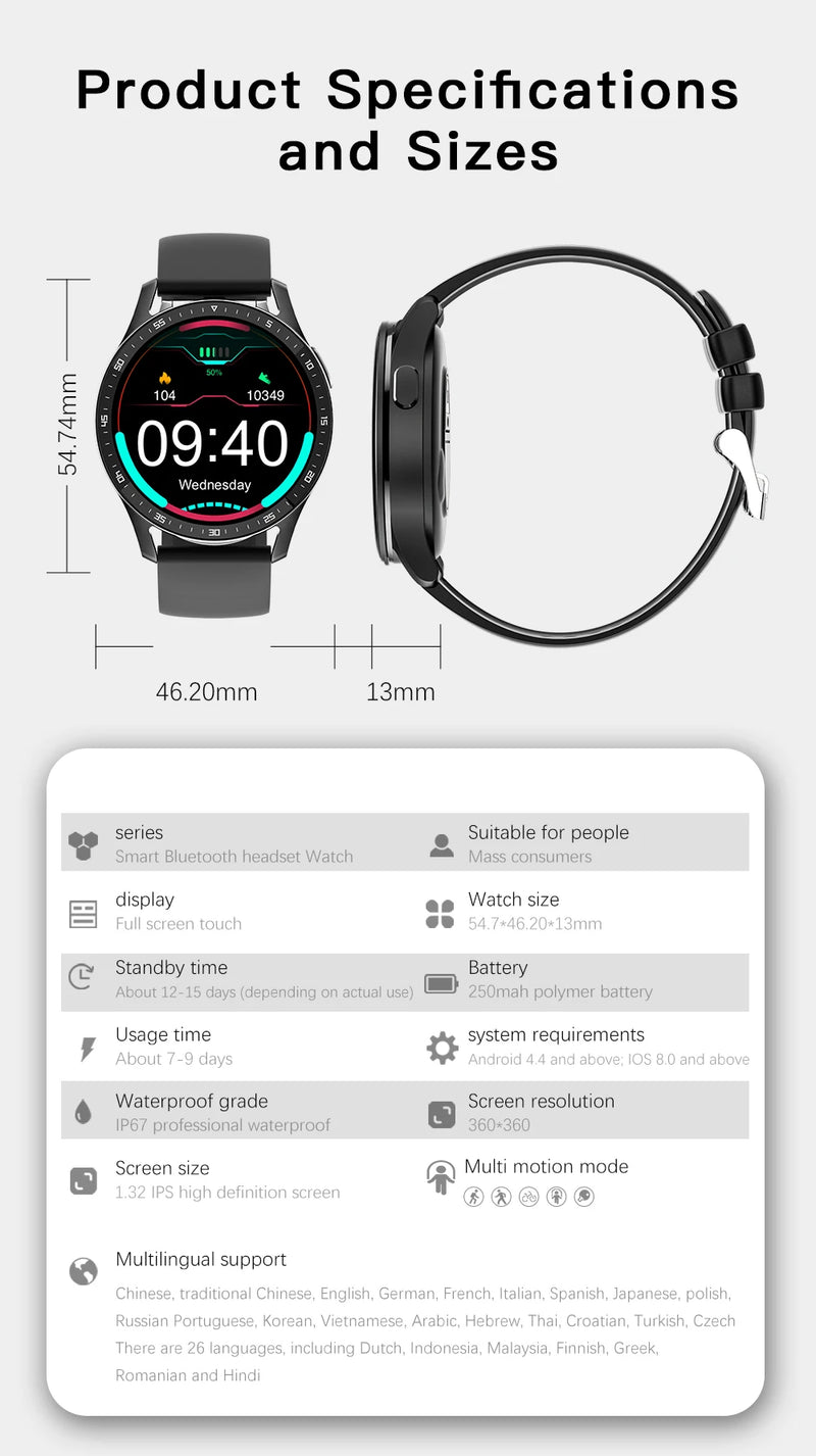 Relógio inteligente - smartwatch X7 2 em 1 com fones de ouvido tws bluetooth- monitor de frequência cardíaca - pressão arterial - oxímetro -  esportes - relógio fitness - APP Fitpro