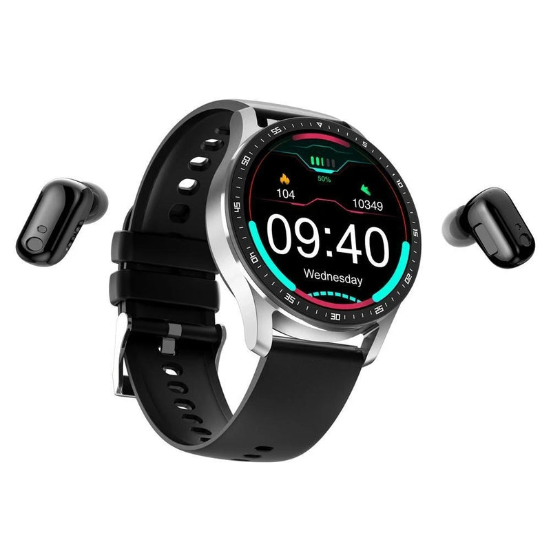 Relógio inteligente - smartwatch X7 2 em 1 com fones de ouvido tws bluetooth- monitor de frequência cardíaca - pressão arterial - oxímetro -  esportes - relógio fitness - APP Fitpro